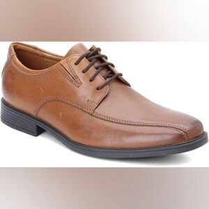 Clarks Men's Brown Leather Dress Shoes